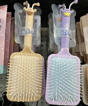 Alaten Saç Fırçası Renkli Figürlü