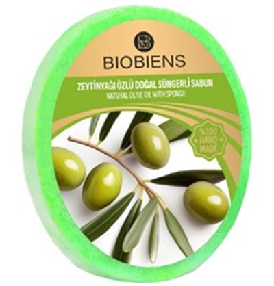 Biobiens 130gr Süngerli Sabun Zeytinyağlı