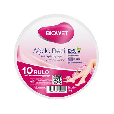 Biowet Ağda Bezi 10 Metre Rulo