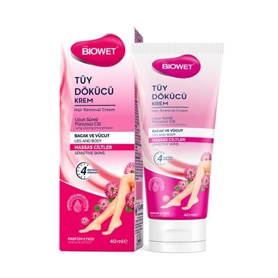 Biowet Tüy Dökücü Krem 40ml Hassas