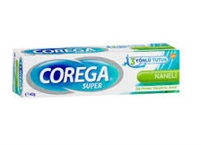 Corega Diş Protezi Yapıştırıcı Krem 40gr Naneli