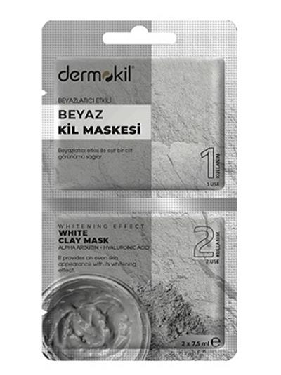 Dermokil Beyazlatıcı Etkili Beyaz Kil Maskesi 15 ml