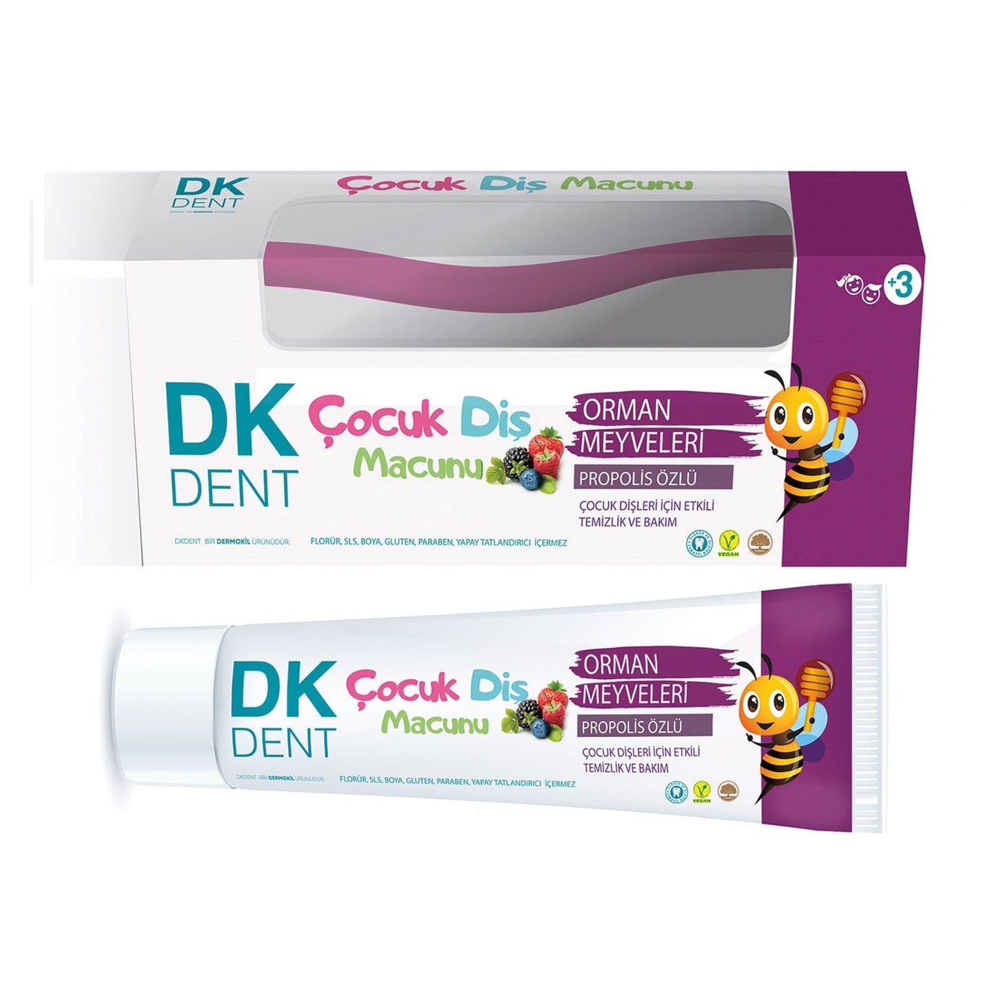 Dk Dent Diş Macunu 75ml+Fırça Çocuk Orman M