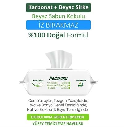Freshmaker Yüzey Temizlik Havlusu Mavi Kapaklı 100lü