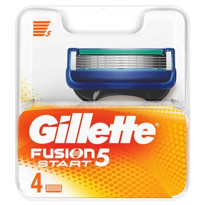 Gillette Fushion Start Yedek 4lü