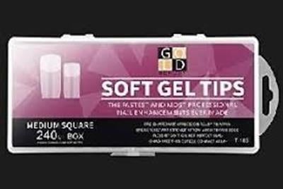 Gold Pretty Soft Gel Tips 240lı T-186