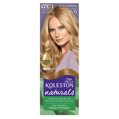 Koleston Naturel Maxi Açık Kumral 8/0