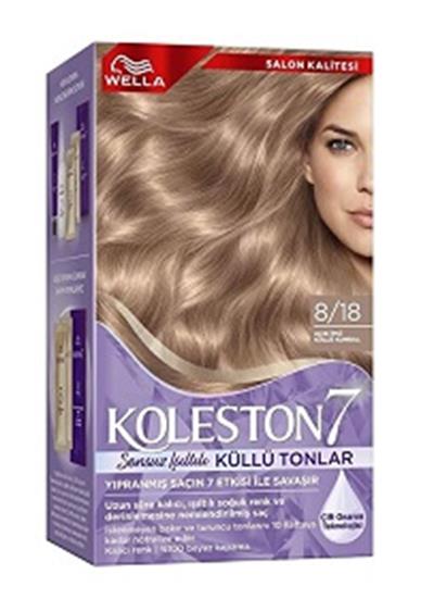 Koleston Saç Boya Set Açık İnce Küllü Kumral 8/18