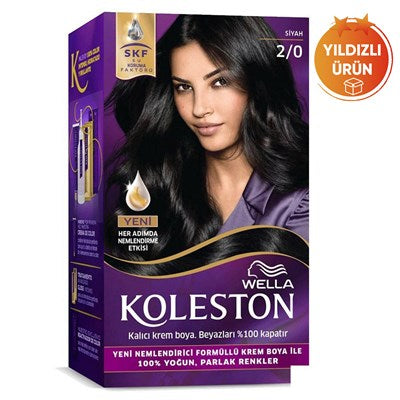 Koleston Saç Boya Set Siyah 2/0