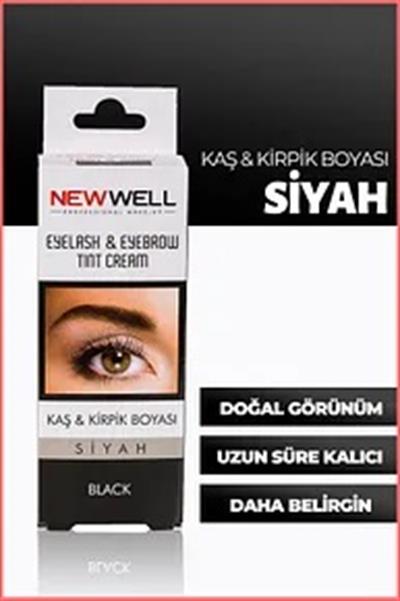 New Well Kaş ve Kirpik Boyası Siyah