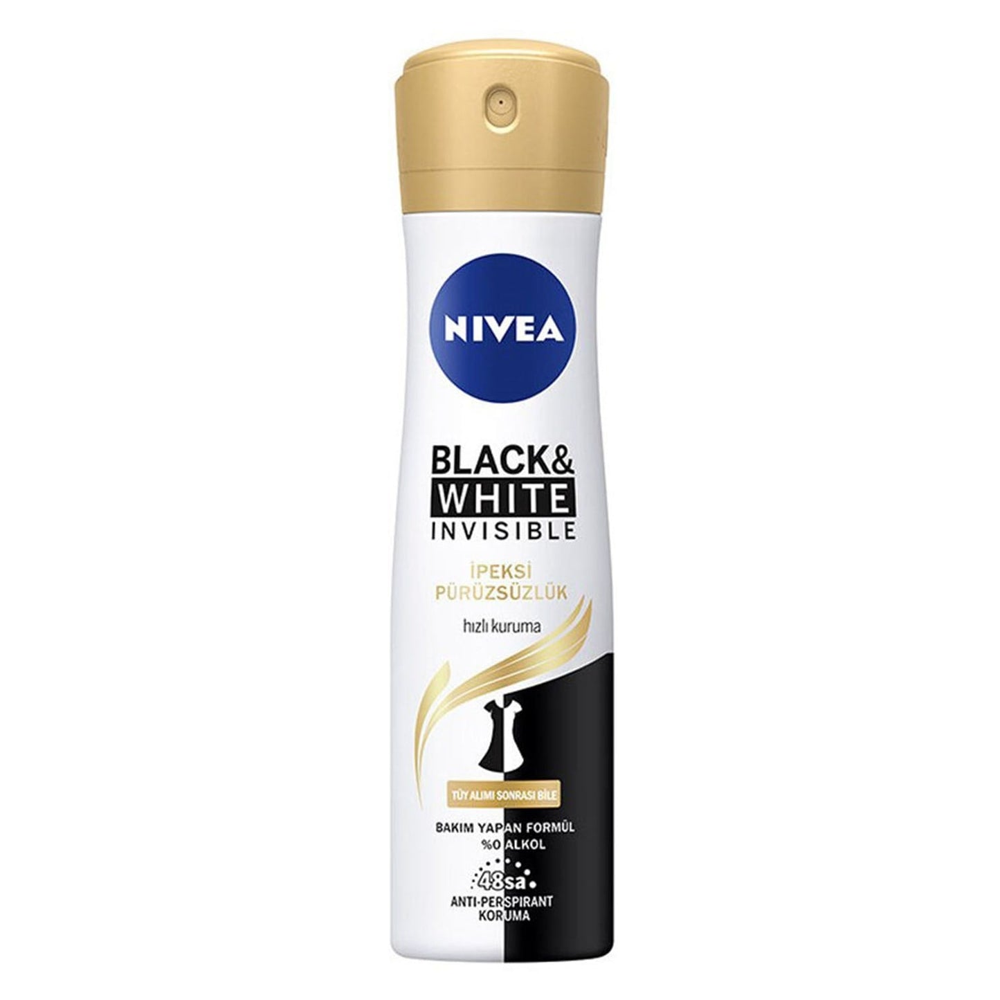 Nivea Deodorant Bayan Invisible İpeksi Pürüssüz 150ml