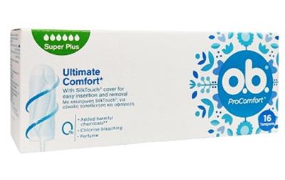 O.B Tampon Ultimate Comfort 16 LI Süper PLUS