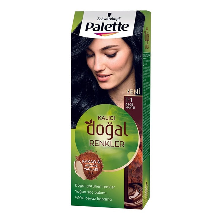 Palette Natural Colors Mavi Siyah 1-1