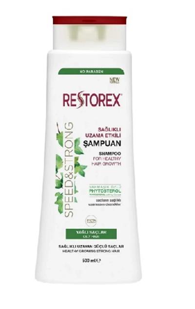 Restorex Şampuan İnce Telli Yağlı Saçlar 500ml