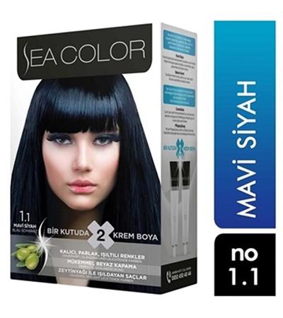 Sea Color Set 1.1 Mavi Siyah