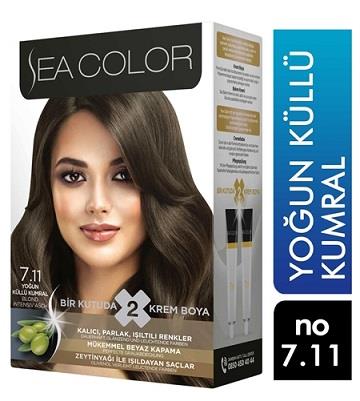 Sea Color Set 7.11 Yoğun Küllü Kumral