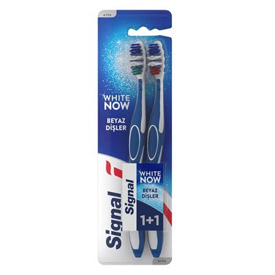 Signal Diş Fırçası White Now 1+1
