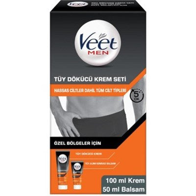 Veet Tüy Dökücü Krem MenHassas 100+50ml