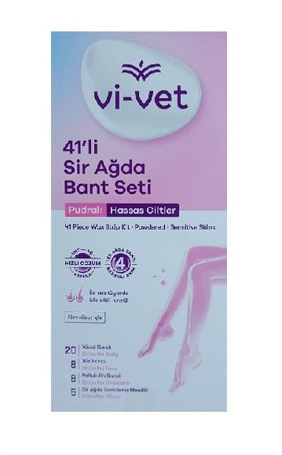Vivet Sir Ağda Vücut Bandı Pudralı