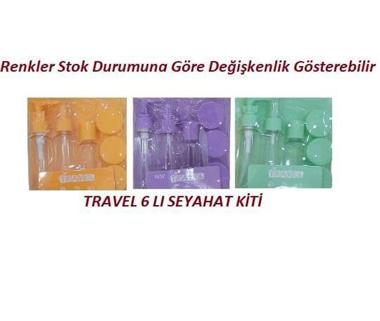 Alsa Travel Seyahat Seti 6lı AG-2407
