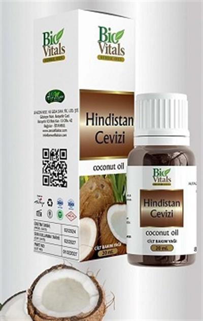Bio Vitals Yağ 20ml Hindistan Cevizi