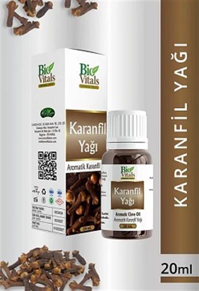 Bio Vitals Yağ 20ml Karanfil