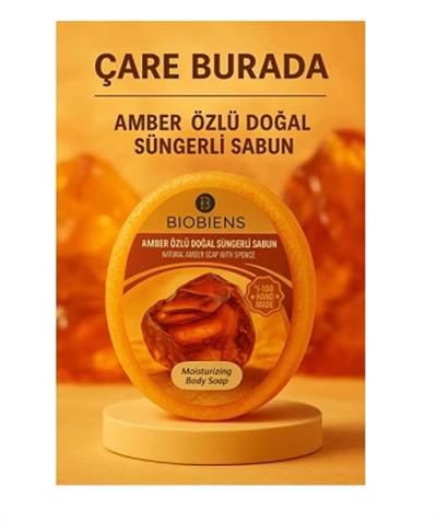 Biobiens 130gr Süngerli Sabun Amber
