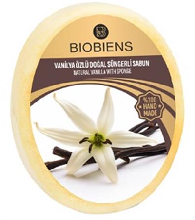 Biobiens 130gr Süngerli Sabun Vanilya