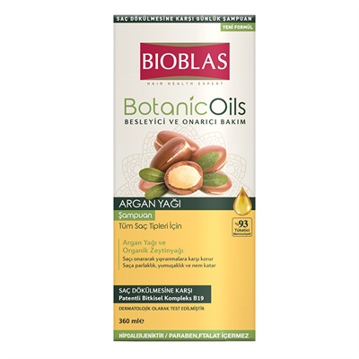 Bioblas Şampuan Organic Argan 360ml