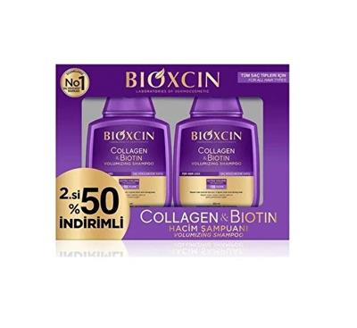 Bioxcin Şampuan Kolejen ve Biotin Hacim 2li 300ml