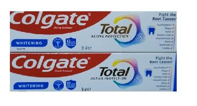 Colgate Diş Macunu 2li Total Beyaz