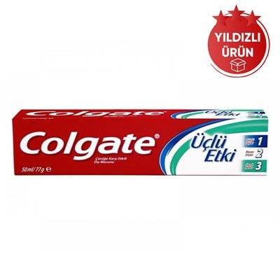 Colgate Diş Macunu Üçlü Etki 50ml