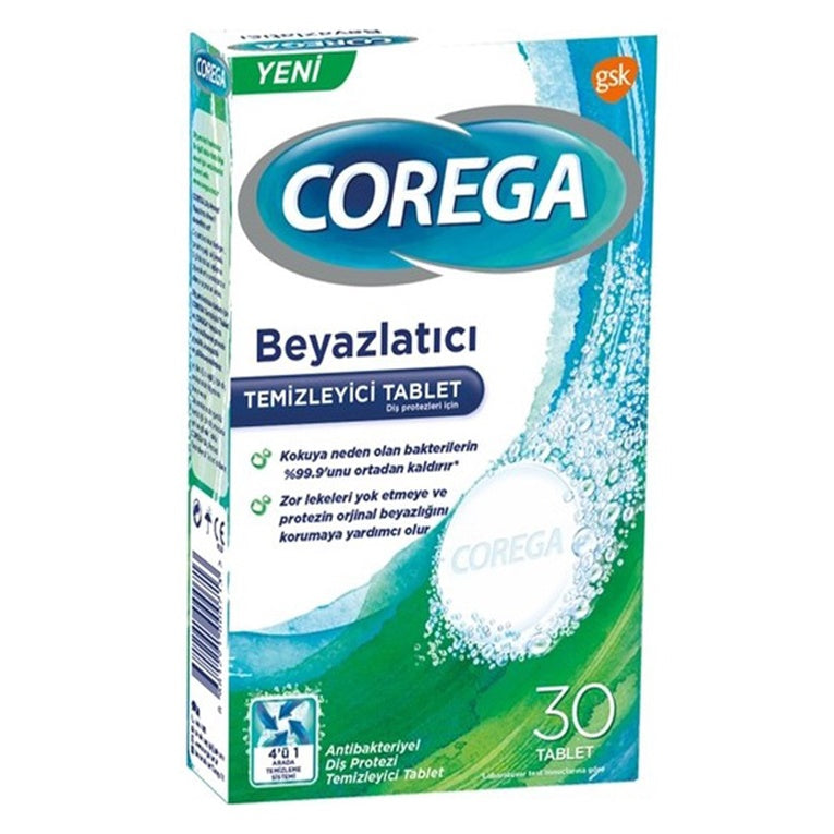 Corega Tablet Tüm Protezler İçin 30lu