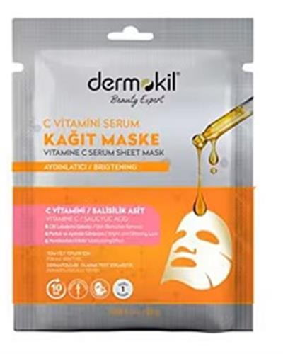 Dermokil Kağıt Maske C Vitamini Serum 23gr