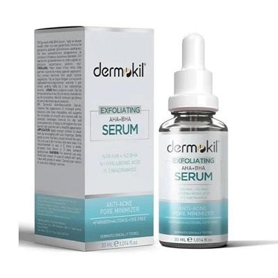 Dermokil Peeling Etkili AHA+BHA+ Niacinamide Serum 30ml