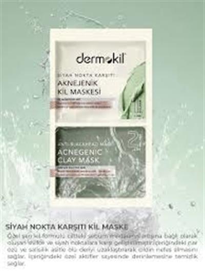 Dermokil Siyah Nokta Karşıtı Kil Maske 2* 7.5 ml