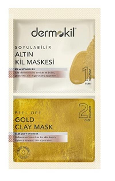 Dermokil Soyulabilir Altın Maske 2* 7.5 ml