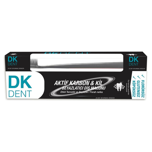 Dk Dent Diş Macunu 75ml+Fırça Aktif Karbon