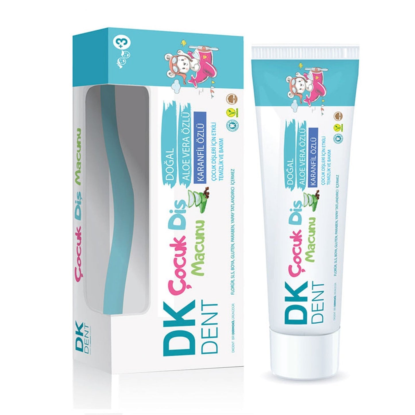 Dk Dent Diş Macunu 75ml+Fırça Çocuk Karanfil
