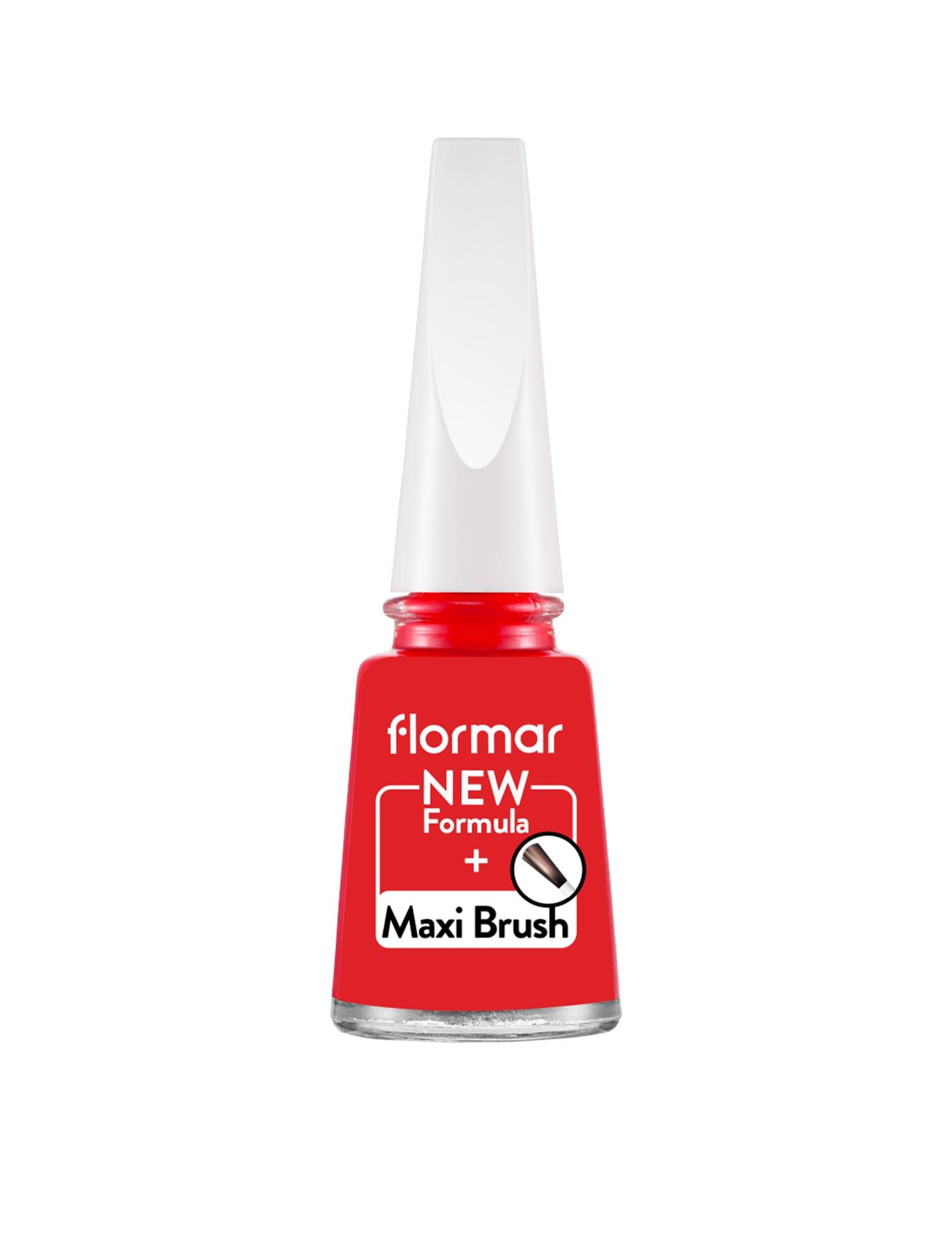 Flormar Oje 377 Red Coral