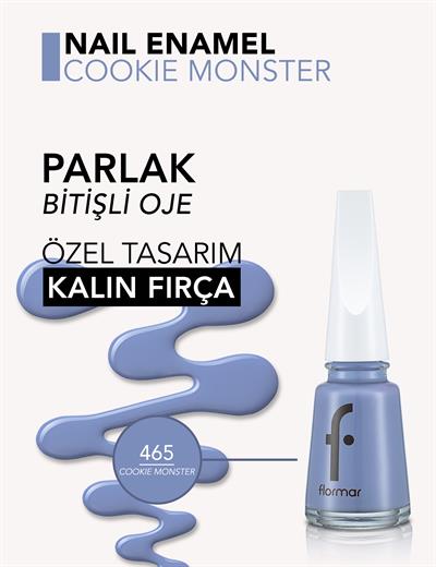 Flormar Oje 465 Cookie Monster