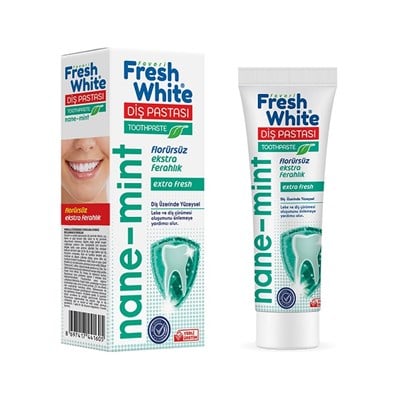 Fresh White Diş Pastası Nane Aromalı