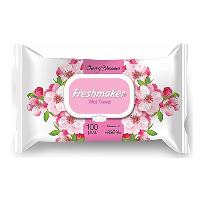 Freshmaker Islak Havlu Chery Kapak 100lü