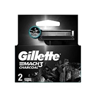 Gillette Mach 3 Charcoal Yedek 2li