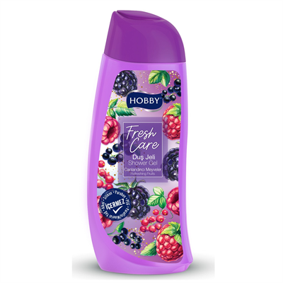 Hobby Duş Jeli Canlandırıcı Böğürtlen 500ml