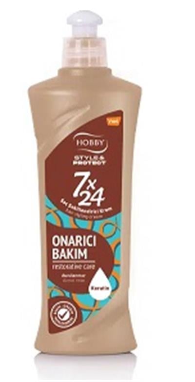 Hobby Saç Şekillendirici Krem 7×24 Keratin 250ml