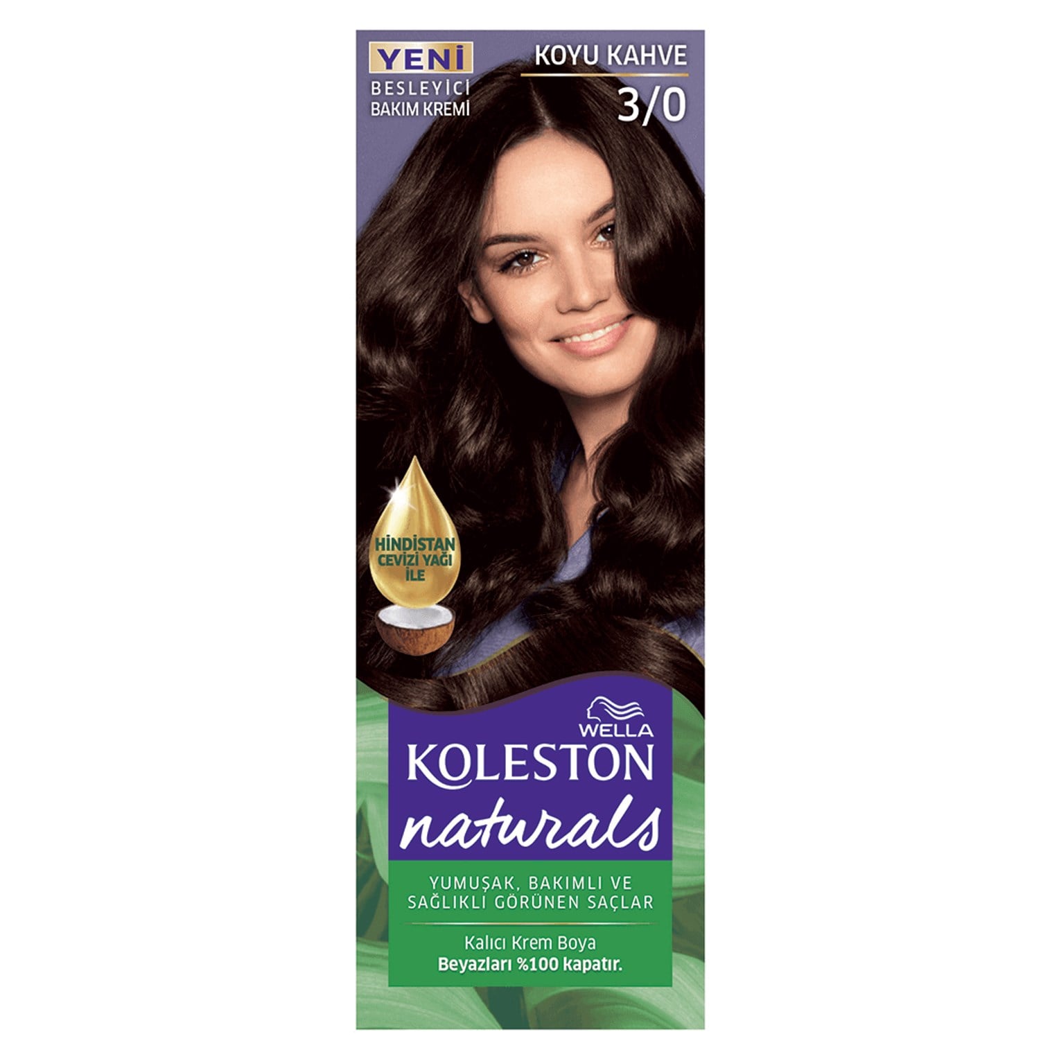 Koleston Naturel Maxi Koyu Kahve 3/0