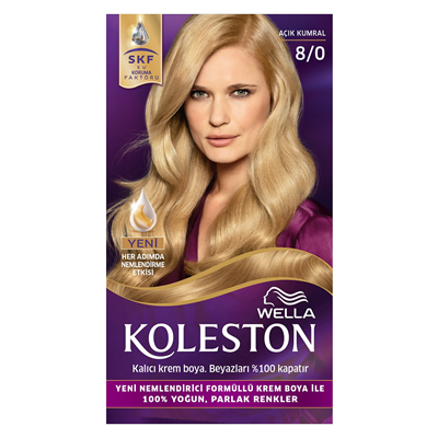 Koleston Saç Boya Set Açık Kumral 8/0