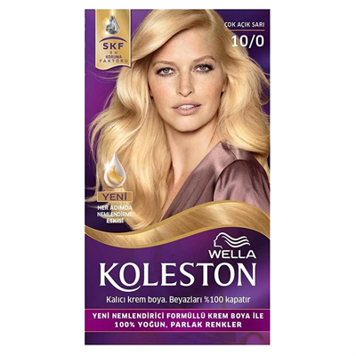 Koleston Saç Boya Set Çok Açık Sarı 10/0