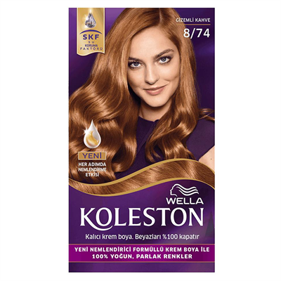 Koleston Saç Boya Set Gizemli Kahve 8/74